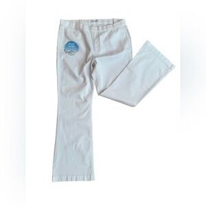 MS CELLO ~ White Deluxe Comfort Stretch Denim Wide Leg Slacks size 3X